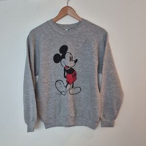Disney Gray Mickey Mouse Sweatshirt